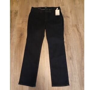NYDJ Marilyn Straight Dark Wash Denim Jeans size 14W NEW Slimming